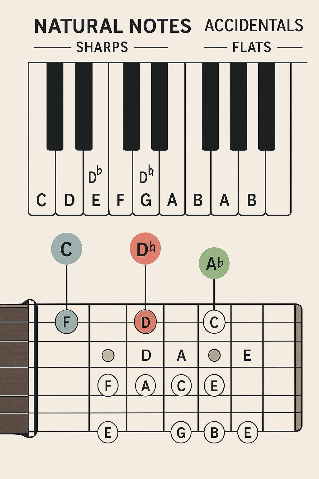quais são as notas musicais