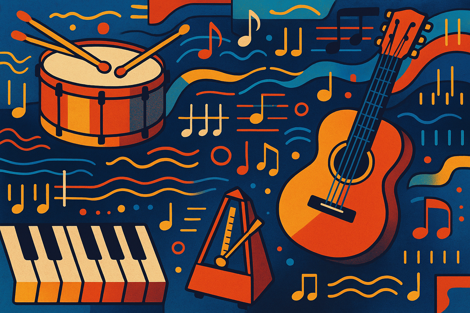 o que é ritmo musical