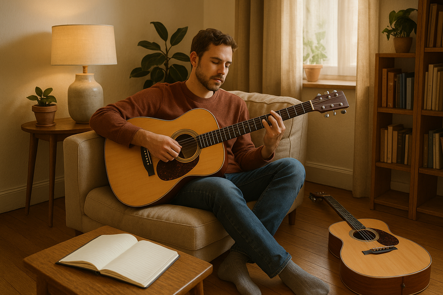 como aprender a tocar violão sozinho