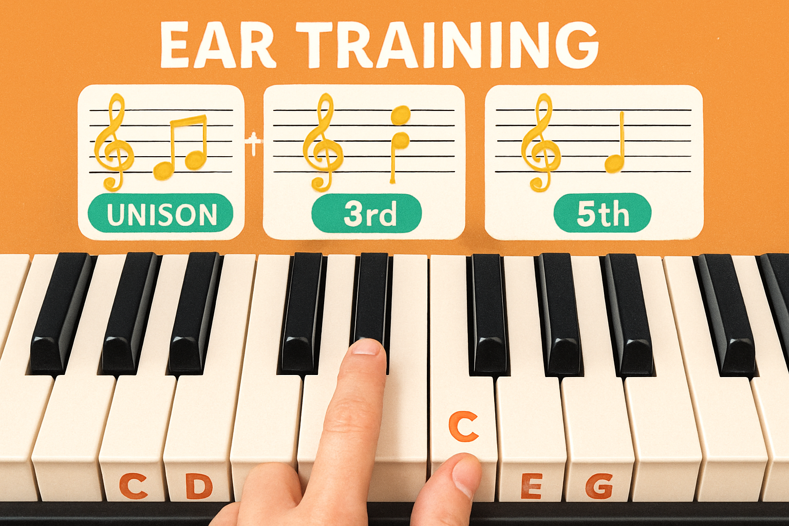 como afinar o ouvido musical