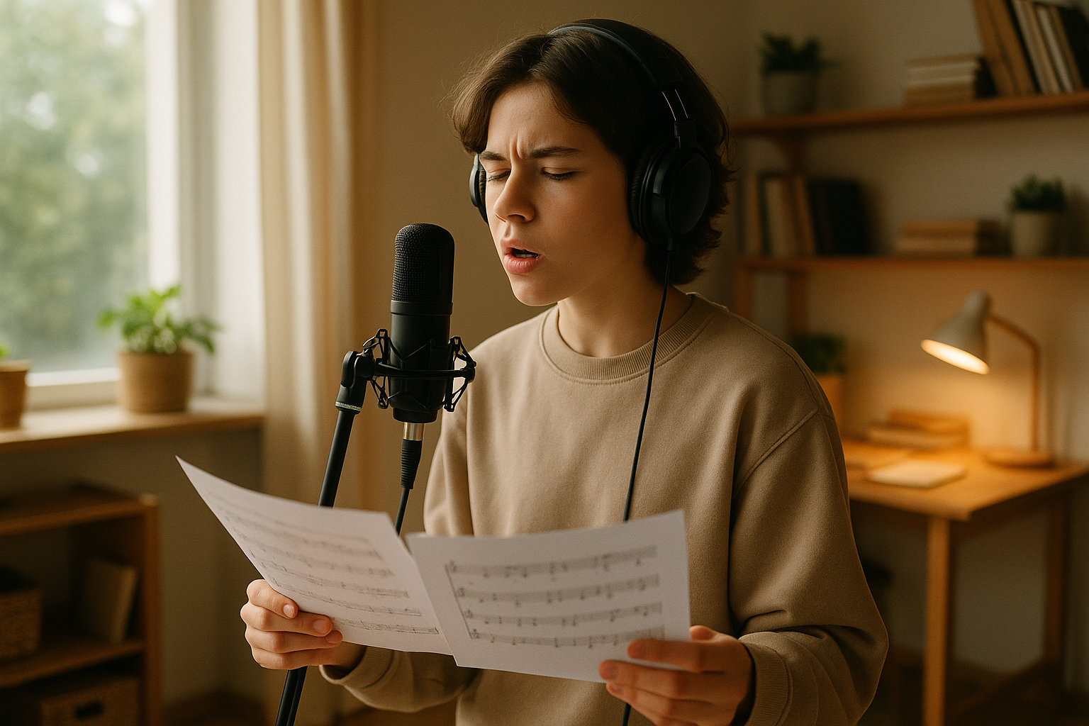 como cantar afinado