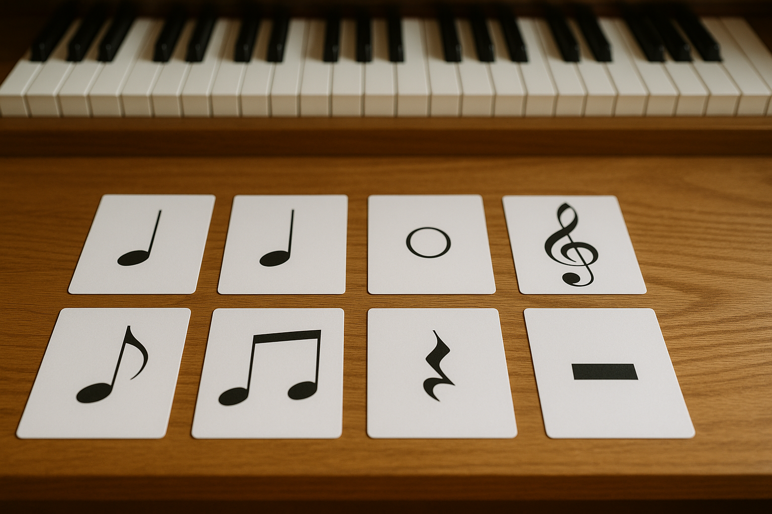 notas musicais para imprimir